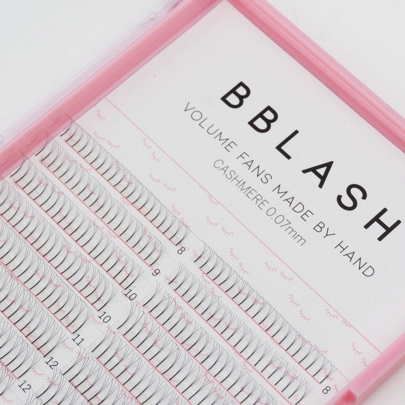 BBLash - Premade Large Trays - Long Stem MIX - Beauty Box