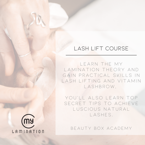 My Lamination Lash Lift Course